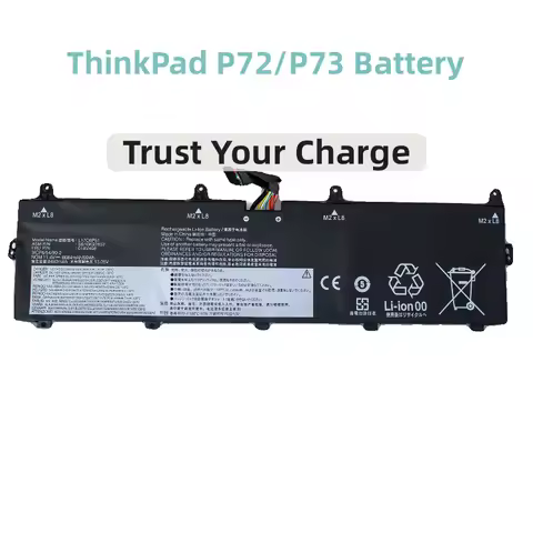 New L17C6P51 01AV497 L17M6P52 Laptop Battery for Lenovo SB10K97636 01AV498 ThinkPad P72 P73 SB10K976