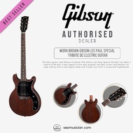 GIBSON LES PAUL SPECIAL TRIBUTE DC WORN BROWN ELECTRIC GUITAR (ELECTRIC GUITAR/ SEAMUSICIAN)