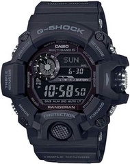New G-SHOCK RANGEMAN GW9400-1B Black Triple Sensor Solar Digital Limited Watch