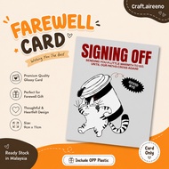 Cute Farewell Gift For Colleagues | Appreciation Gift | Farewell Card | Goodbye | Resign Farewell Gi