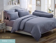 Jessica Tencel ทอ500 เส้น ชุดผ้าปูที่นอน 6 ฟุต รวมผ้าห่ม ยี่ห้อ เจสสิก้า เทนเซล สัมผัสเรียบหรู ดุจเเ