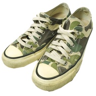 CONVERSE ADDICT CHUCK TAYLOR MATERIAL OX 1CJ741 5(24cm) CAMO 迷彩低筒運動鞋 [二手] [CONVERSE ADDICT]