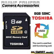 2/4/8 GB Digital Secure SD/SDHC Memory Card (USED) for CCD Cameras