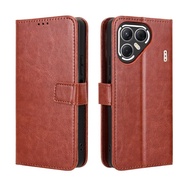 Flip Case For Tecno Pova7 Pova 7 5G LJ7 Case Wallet PU Leather Back Cover card slot Stand Phone Case