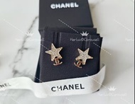 Chanel 23B 星星cc logo耳環earrings