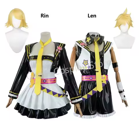 Mikuu Kagamine Rin Kagamine Len Cosplay Costumes Anime Role Playing Holiday Party for Women Hallowee