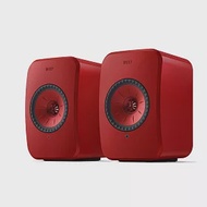 KEF LSX II 無線音響系統 熔岩紅