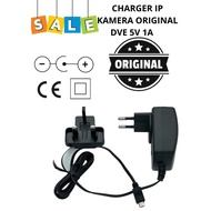 SWITCHING POWER ADAPTOR DVE ORIGINAL 5V 1A adaptor JACK MINI USB MUSIK BOX MP3 MP4 player
