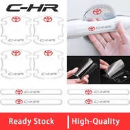 Toyota C-HR CHR Door Handle Protection Car Inner Door Bowl Transparent Anti scratch Sticker GR Sport Door guard anti collision Accessories