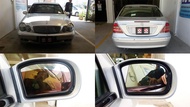 เลนส์กระจกรถ BENZ W203 (C CLASS ตาถั่ว) / BENZ W211 (E CLASS) สำหรับกระจกรถที่เสื่อม ดำ มัว มองไม่ชั