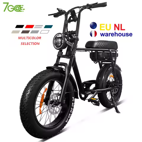 7Go EB4 EB2 Long Range Electric Bicycle 48v 1000 Watts Fat 30 Mph Electric Bike in US/EU Warehouse E