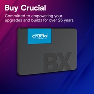 SSD Crucial BX500 500GB 3D NAND 2.5-Inch SATA III CT500BX500SSD1