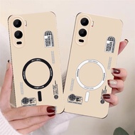 HP Case Compatibelhp For Itel City 200 100 A100C A90 A80 A70 VISION 1 PRO PLUS Magsafe Motif Clearca