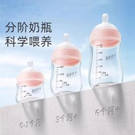 Baby Imitation Breast Milk Silicone Nipple October Crystal PPSU Bottle fcm202512.06