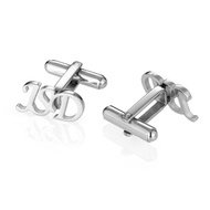 Personalized Mens Name Shirt Cufflinks Custom Engraved Initials Stainless Steel Cuff links Buttons W