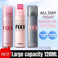 FIXX So Natural 𝗔𝗹𝗹 𝗗𝗮𝘆 𝗧𝗶𝗴𝗵𝘁 Make Up Setting Spray Water Glow /Real Matte Makeup Setting[75/120ml]