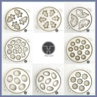 7" Aluminum Cake Mold/ Kuih Mold/ Kuih BAHULU Reference/Kuih Reference (Small, Small) 7 Inch, 7 Inch