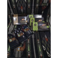 Atlas Idaman Kembang 555 Woven Sarong and Atlas Idaman Harmoni Motif Bhs