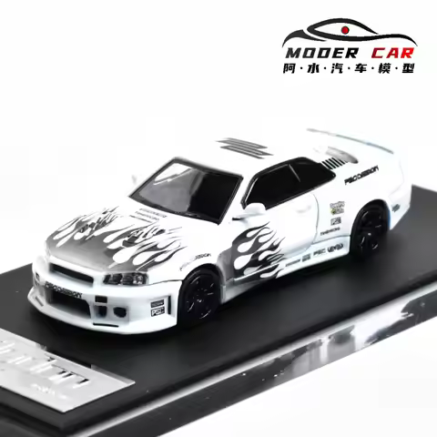 Time Micro TM 1:64 R34 Diecast Model Car