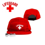 Lifeguard 5 Panel Hat 5 Panel Cap Five Panel Snapback Hat Cap Casual Outdoor