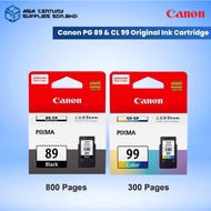 Canon PG-89 (21ML) & CL-99 (12ML) Ink Cartridge/ PG89 CL99 / Canon Pixma E560