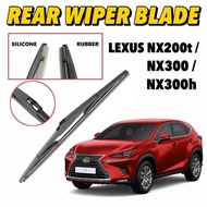 Lexus NX200t / NX300 / NX300h Rear Wiper Belakang Tail Wiper Rubber Silicone Wiper Blades 12