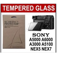 Sony A5000 A6000 A3000 NEX5 NEX7 Tempered Glass LCD Screen Protector