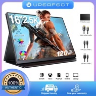 UPERFECT 16inch 2.5K portable monitor 120hz IPS 100%SRGB display 2560*1600gaming monitor for ps3/4/5