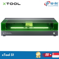 xTool S1 Enclosed Diode Laser Cutter Laser Engraver & Cutter Machine with Air Assist & Honeycomb