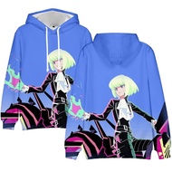 Anime Sweatshirt Promare Print Hoodies Cartoon Long Sleeve Pullover Teeange Outwear Popular Hoodie Hoodie