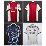 2526 fan edition Ajax home and away football jersey sports short sleeved T-shirt AAA+S-4XL