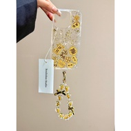 财神爷手机壳 发财手机壳 Pasir pasir kreatif Cina baru, daun emas, Dewa Kekayaan, sesuai untuk casing telefon bi