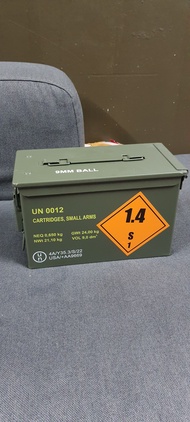 Vintage Army box toolbox Multi purpose box