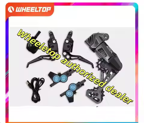 WHEELTOP EDS OX 2.0 MTB bicycle groupset, 7-14S, M3000 hydraulic disc brake, 4 ceramic piston