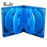 CD Storage Box 10-Piece Pack CD Case Plastic Double-Sided CD Storage Car CD Case Thickened DVD Case,