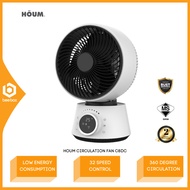 Houm Air Circulator Fan Circulator 32 Speed Control 360 Degree Circulation  C6 / C8 / C8DC Kipas Mej