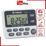 Pomodoro 4-channel countdown timer