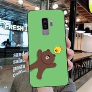 For Samsung Galaxy S9 Case Soft Silicon Bear Back Cover