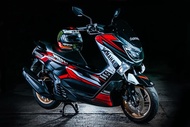 สติ๊กเกอร์ติดรถ สติกเกอร์แต่ง สติกเกอร์ กันรอย Yamaha NMAX 155 ลาย Racing