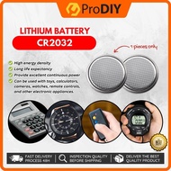 1pcs CR2032 3V Silver Lithium Battery Coin Button Cell Calculator Watch Remote