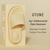 UTUNE Silver Ion Antibacterial Deodorant Slippers  Women's Indoor EVA Non-Slip Home Slippers with So