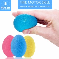 BOLEH Massage Ball, Silicon Ball 3 pcs set, Stress Relief Physio, Hand Strength Exercise, Fine Motor