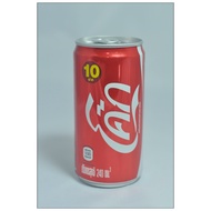 Thailand Coca-Cola Coke 240ml Empty Can