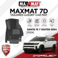Otoproject - Hyundai Santa Fe 7 Seater Luxeliner Car Mat | Maxmat 7D