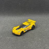 Hot Wheels Corvette C7.R Diecast Model C7R Yellow Sports Car