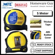 (NIETZ) 5 Meter Measuring Tape 5M Measuring Tape Measure Tape 5M Pita Pengukur Tape Measure Ukur Bes