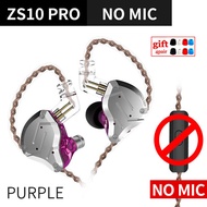 Tai Nghe Trong Tai KZ ZS10 PRO Công Nghệ Hybrid Kim Loại Chống Ồn KZ ZSN PRO ZST AS16 AS12 AS10 C16