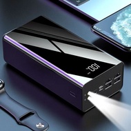 Pin sự Sạc Dự Phòng trong suốt sạc nhanh 50.000MAH đèn sạc nhiều thiết bị dung lượng 80000mah  lớn n