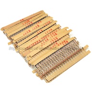 Carbon Film 1/4W 860pcs/lot 5% Assorted Kit Set 43values*20pcs Resistance 1R - 1M Ohm 0.25W Resistor