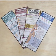 White Coat Pocket Series (WHIPS) - Developmental Milestones / Glasgow Coma Scale / How to Request Fr